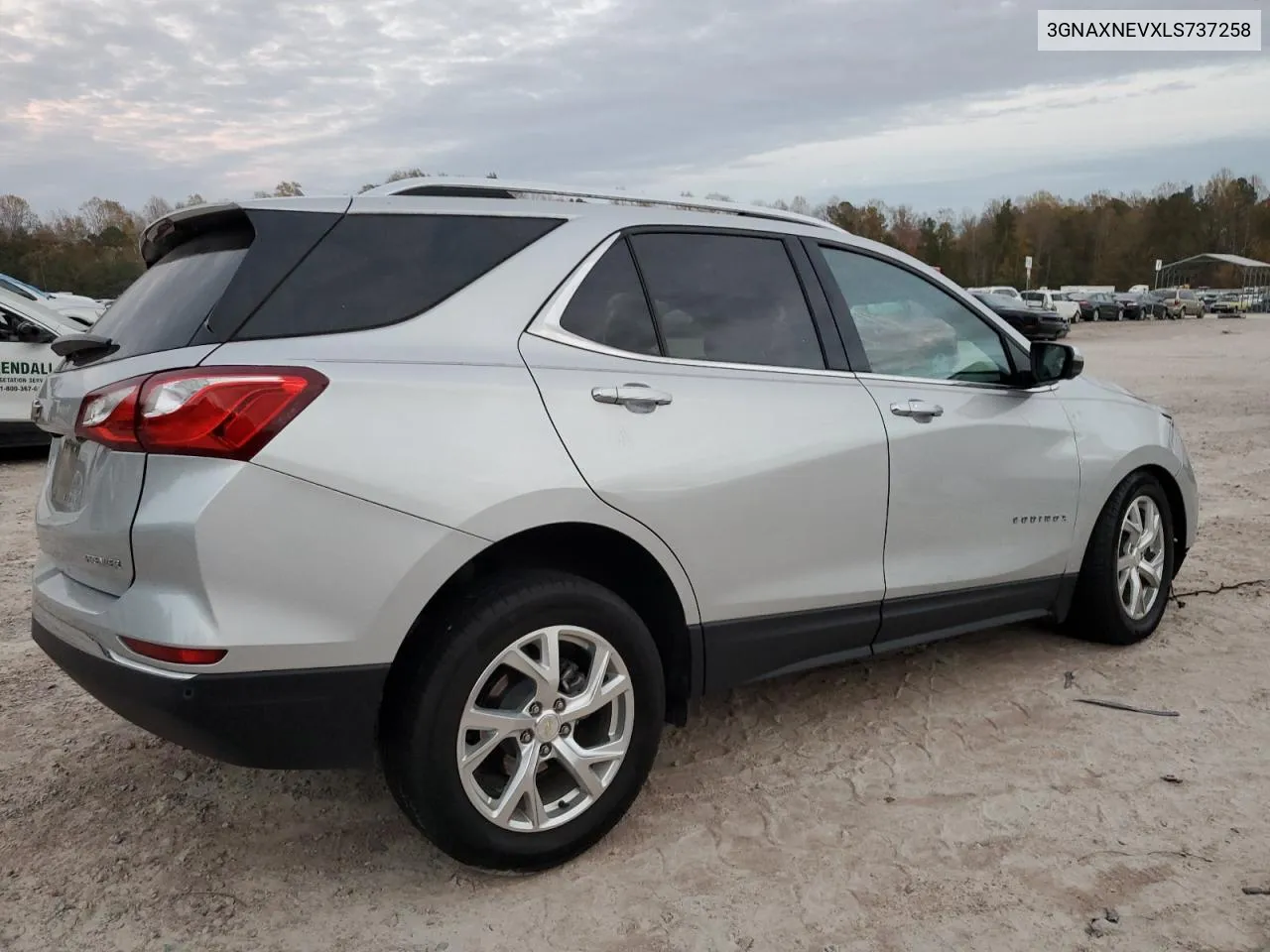 2020 Chevrolet Equinox Premier VIN: 3GNAXNEVXLS737258 Lot: 78983704