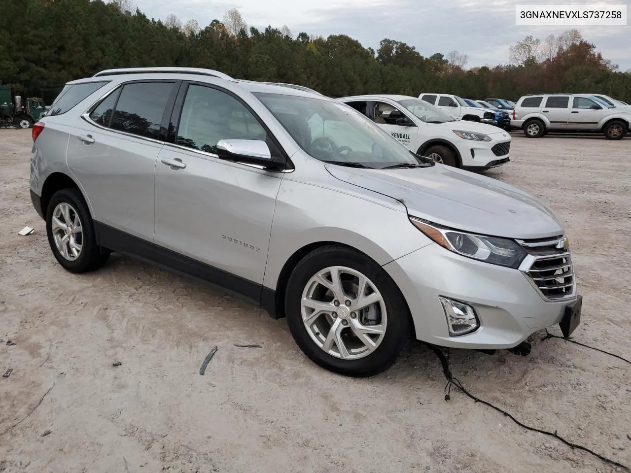 2020 Chevrolet Equinox Premier VIN: 3GNAXNEVXLS737258 Lot: 78983704