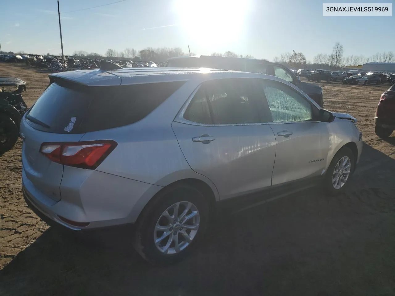 2020 Chevrolet Equinox Lt VIN: 3GNAXJEV4LS519969 Lot: 79016414