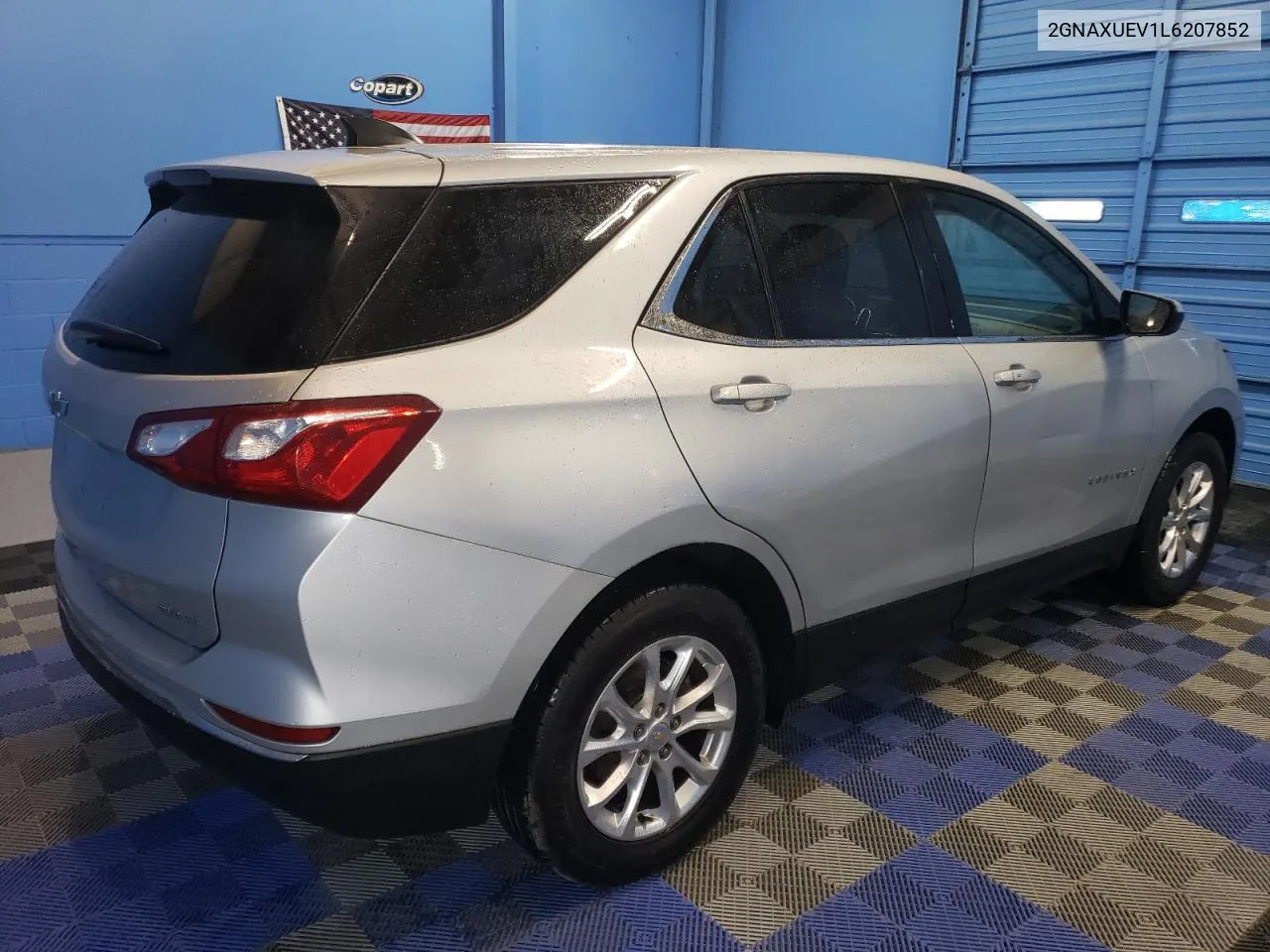 2020 Chevrolet Equinox Lt VIN: 2GNAXUEV1L6207852 Lot: 79157244