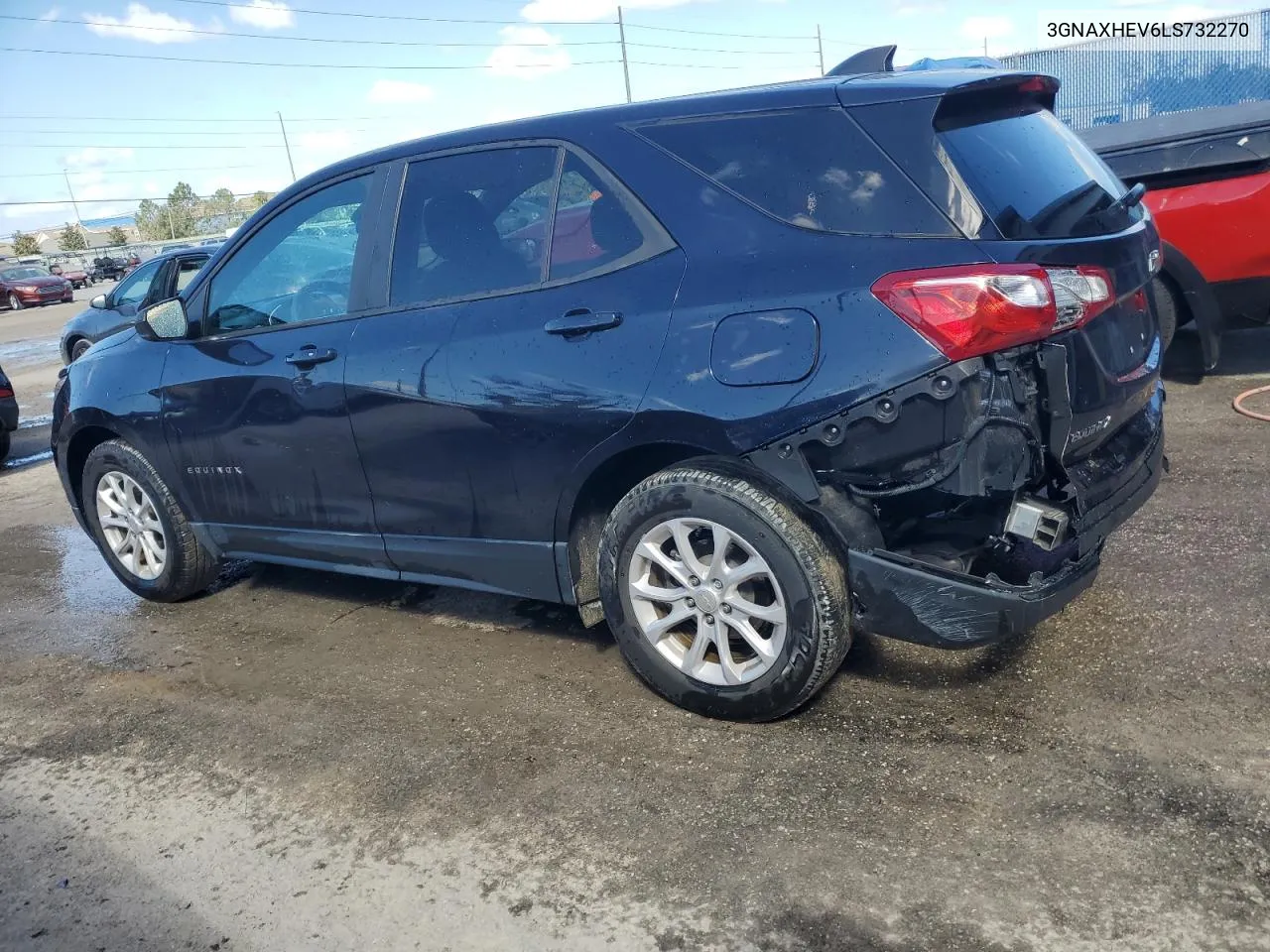 2020 Chevrolet Equinox Ls VIN: 3GNAXHEV6LS732270 Lot: 79173584