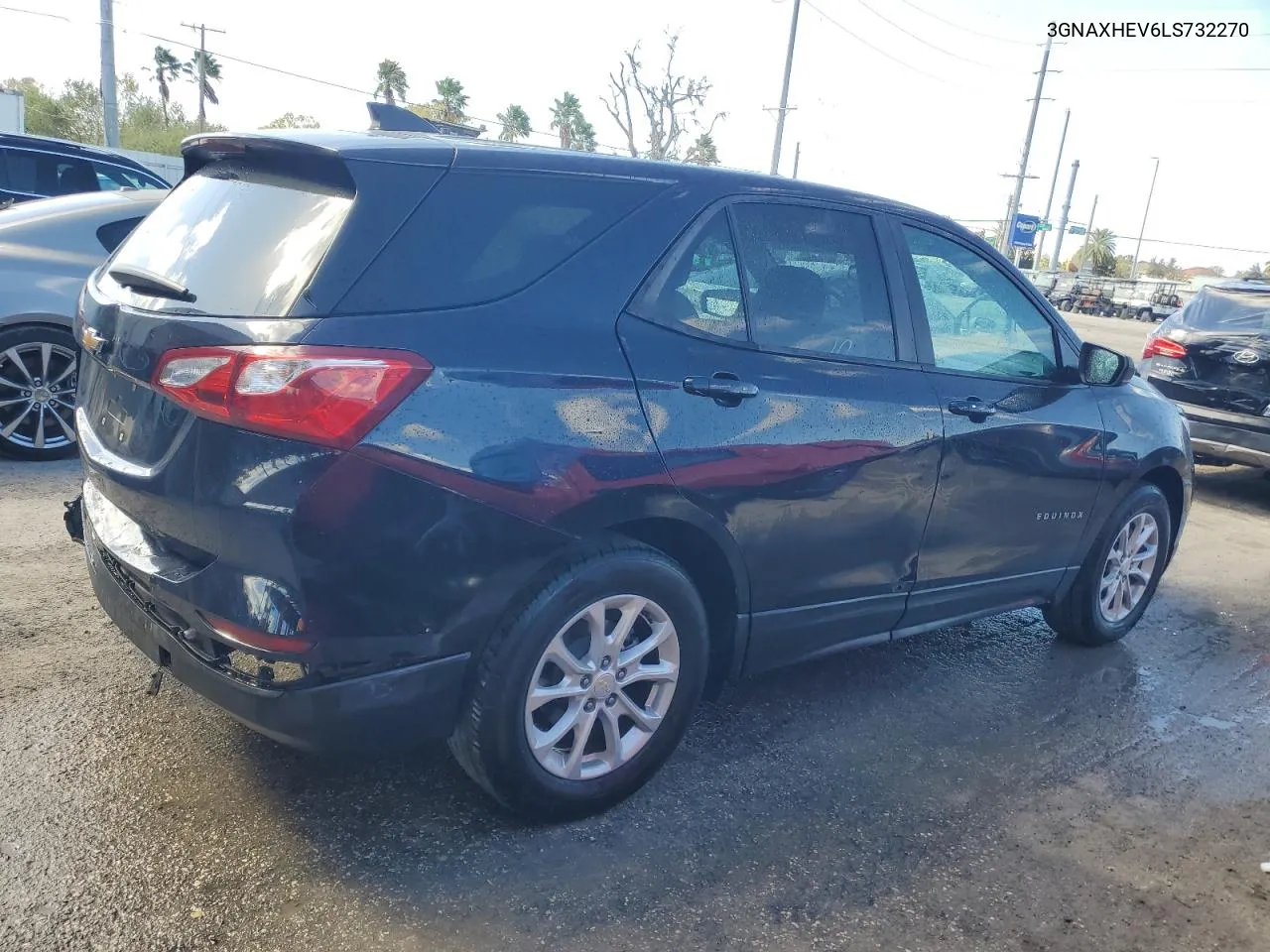 2020 Chevrolet Equinox Ls VIN: 3GNAXHEV6LS732270 Lot: 79173584