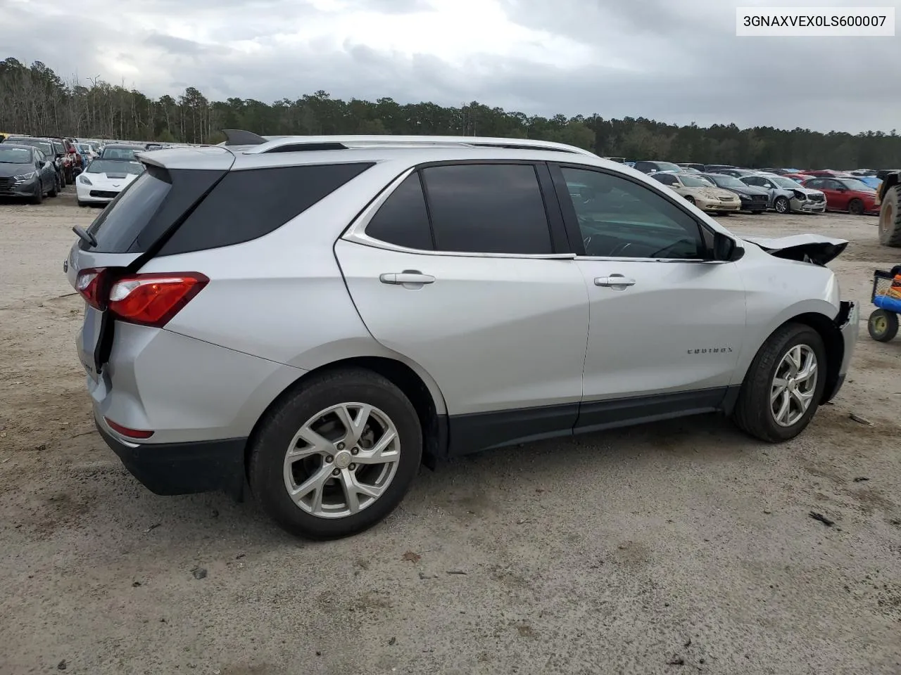 2020 Chevrolet Equinox Lt VIN: 3GNAXVEX0LS600007 Lot: 79186734