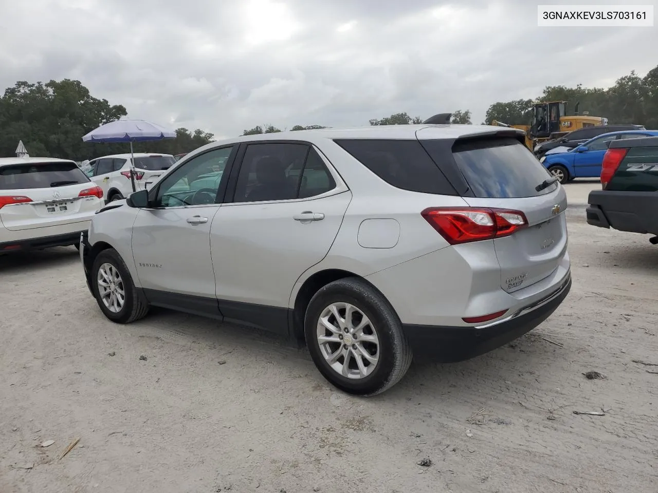 2020 Chevrolet Equinox Lt VIN: 3GNAXKEV3LS703161 Lot: 79194924