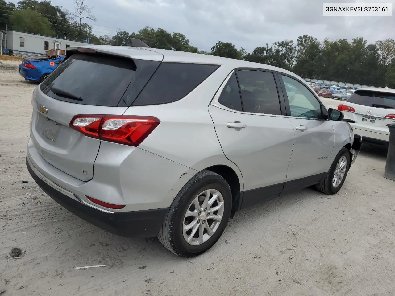 2020 Chevrolet Equinox Lt VIN: 3GNAXKEV3LS703161 Lot: 79194924