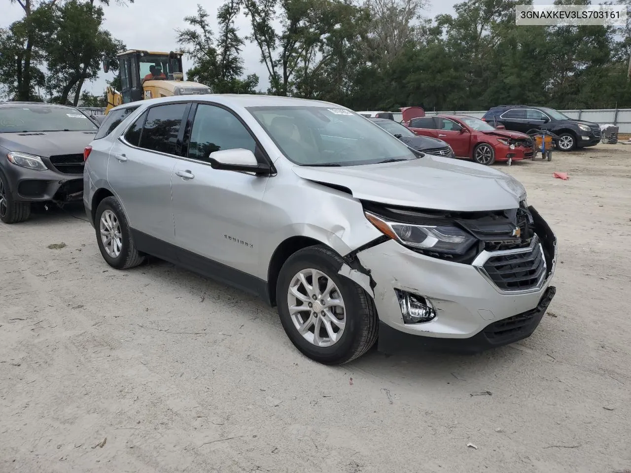 2020 Chevrolet Equinox Lt VIN: 3GNAXKEV3LS703161 Lot: 79194924