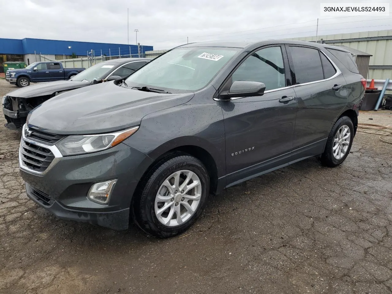 2020 Chevrolet Equinox Lt VIN: 3GNAXJEV6LS524493 Lot: 79245184