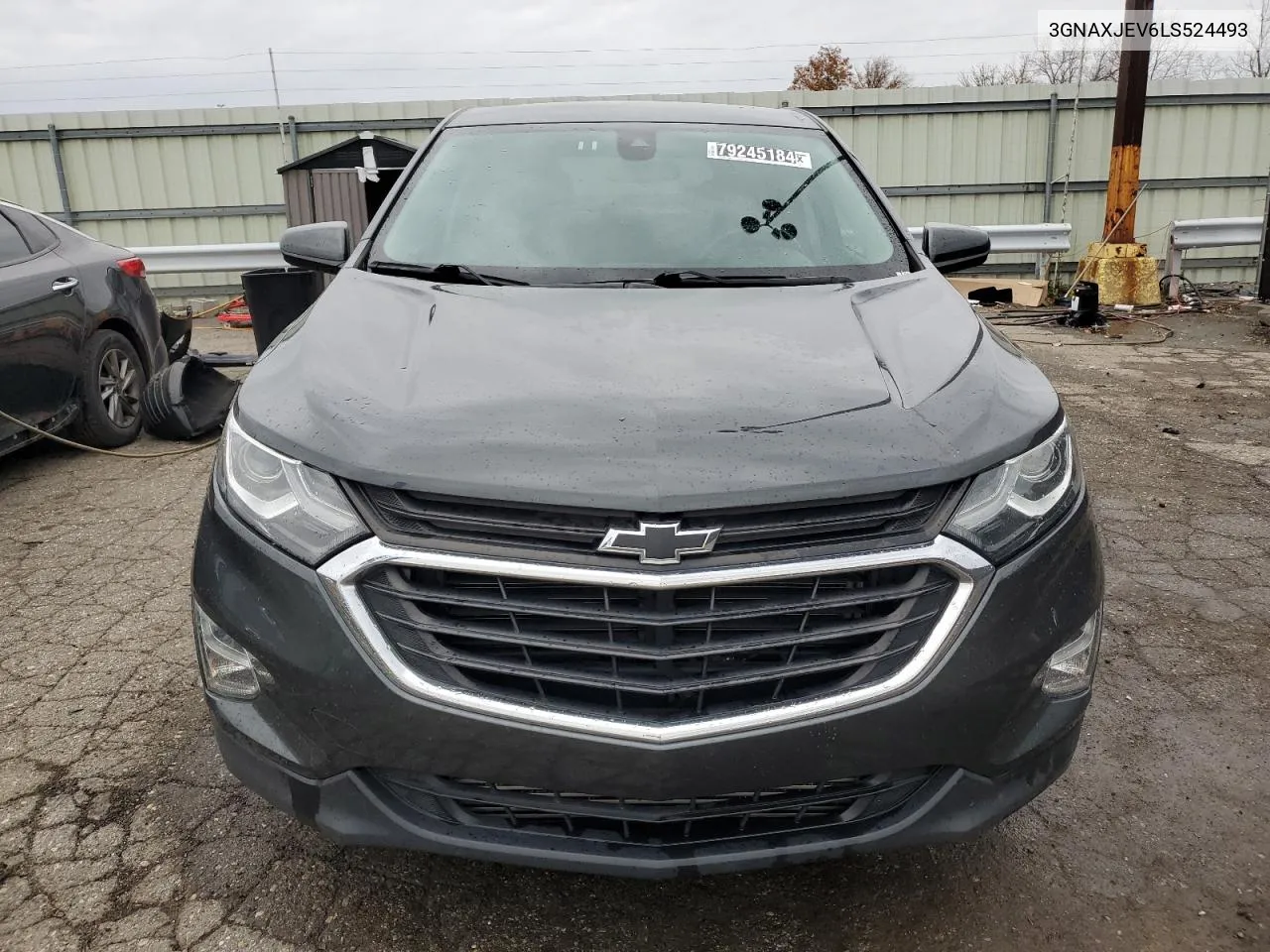 2020 Chevrolet Equinox Lt VIN: 3GNAXJEV6LS524493 Lot: 79245184