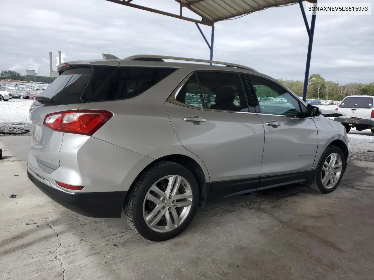 2020 Chevrolet Equinox Premier VIN: 3GNAXNEV5LS615973 Lot: 79248264