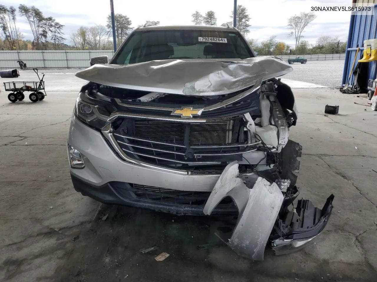 2020 Chevrolet Equinox Premier VIN: 3GNAXNEV5LS615973 Lot: 79248264