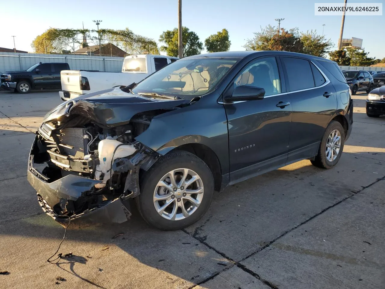 2020 Chevrolet Equinox Lt VIN: 2GNAXKEV9L6246225 Lot: 79252454