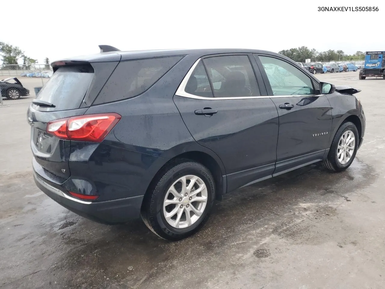 2020 Chevrolet Equinox Lt VIN: 3GNAXKEV1LS505856 Lot: 79400434