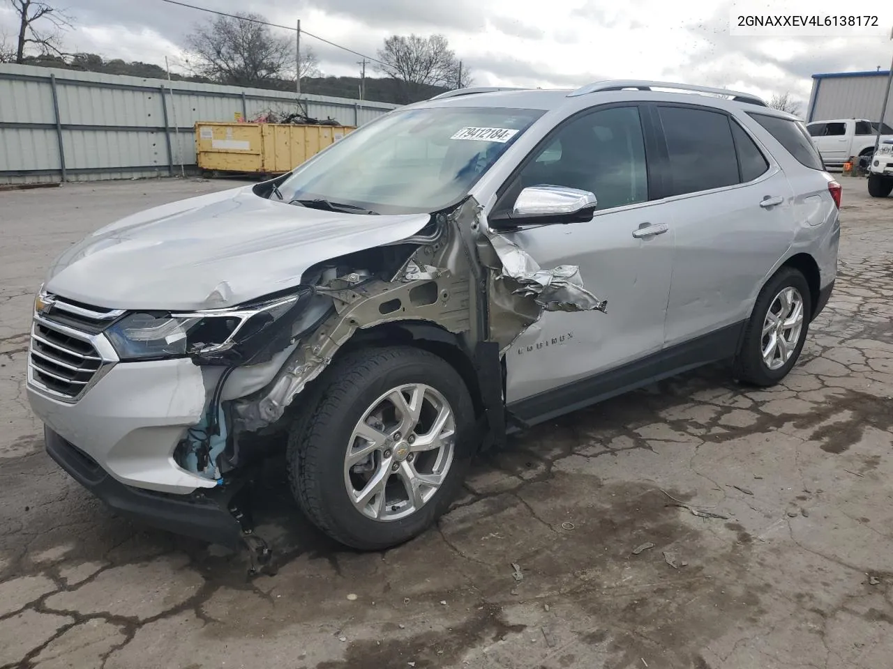 2020 Chevrolet Equinox Premier VIN: 2GNAXXEV4L6138172 Lot: 79412184