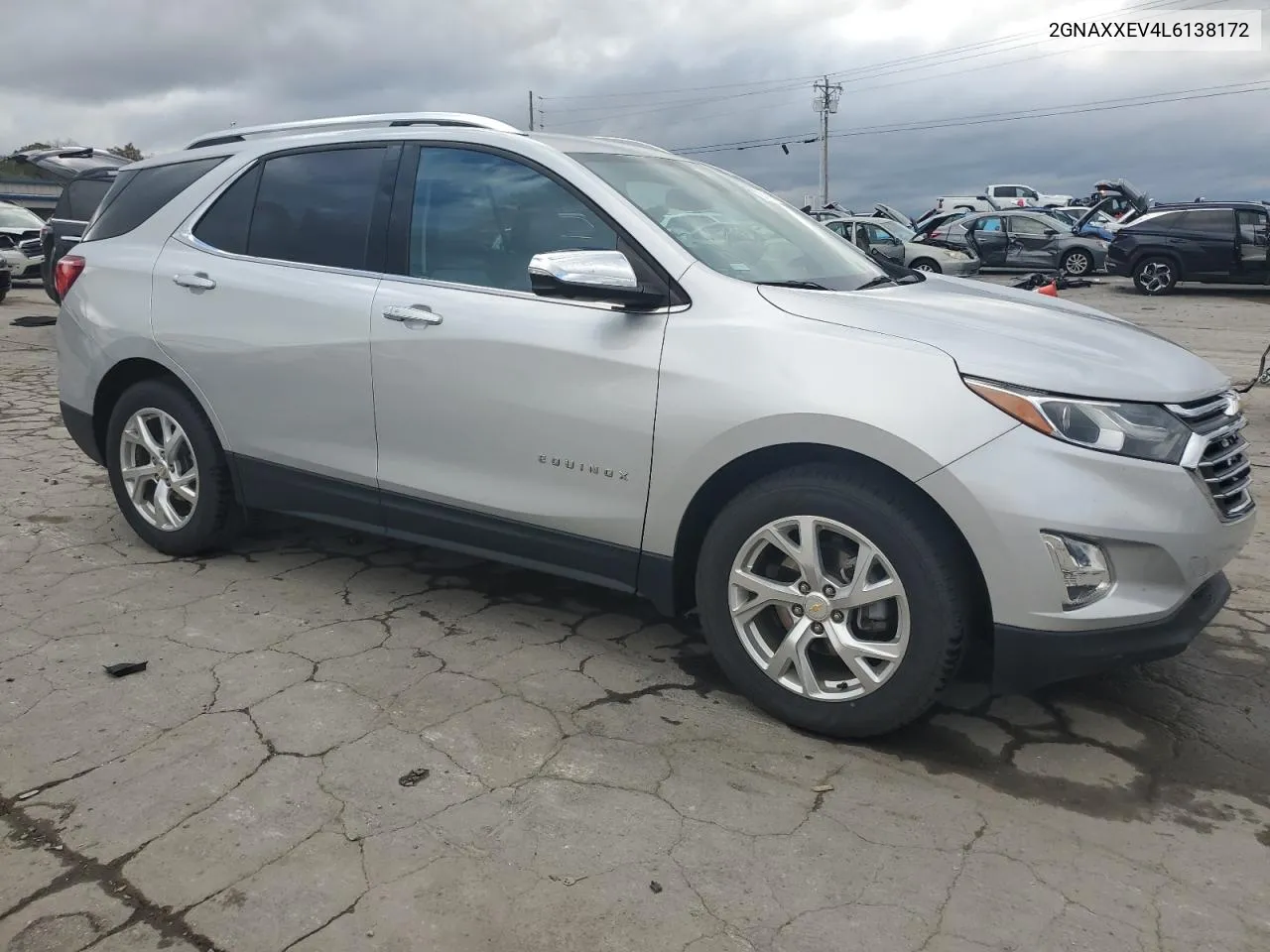 2020 Chevrolet Equinox Premier VIN: 2GNAXXEV4L6138172 Lot: 79412184