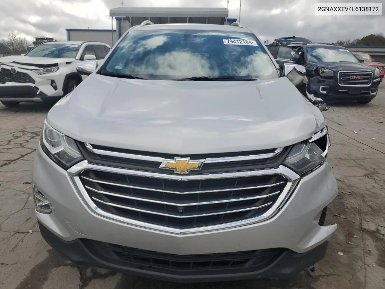 2020 Chevrolet Equinox Premier VIN: 2GNAXXEV4L6138172 Lot: 79412184