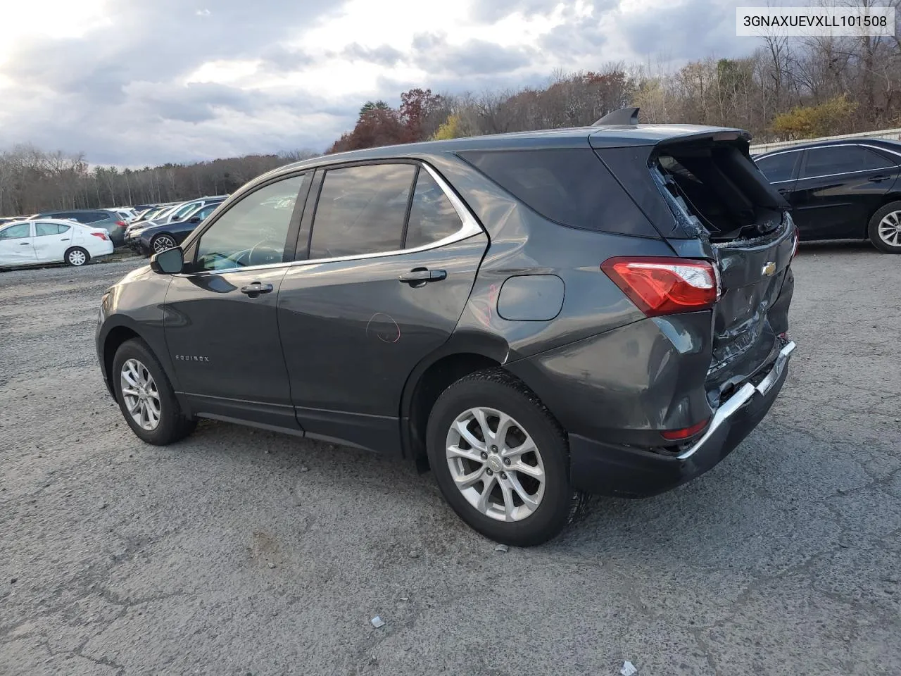 2020 Chevrolet Equinox Lt VIN: 3GNAXUEVXLL101508 Lot: 79424454