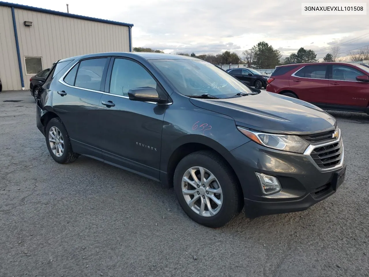 2020 Chevrolet Equinox Lt VIN: 3GNAXUEVXLL101508 Lot: 79424454