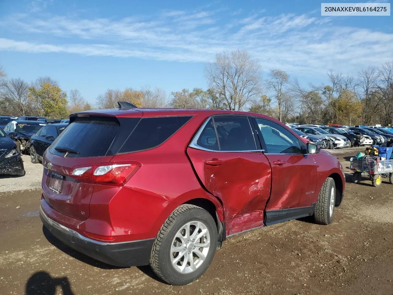 2020 Chevrolet Equinox Lt VIN: 2GNAXKEV8L6164275 Lot: 79424654