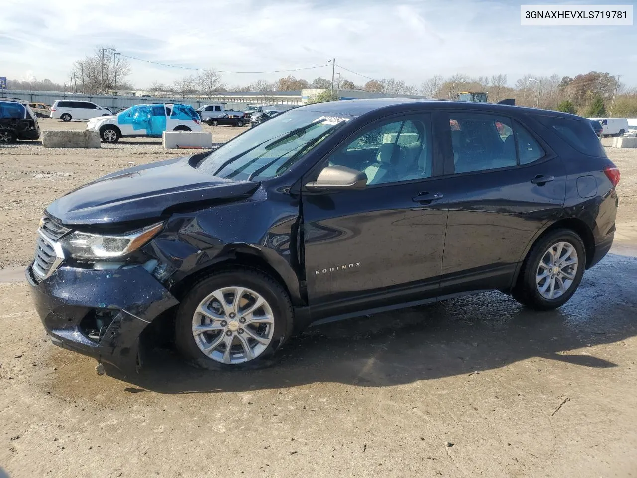 2020 Chevrolet Equinox Ls VIN: 3GNAXHEVXLS719781 Lot: 79434264