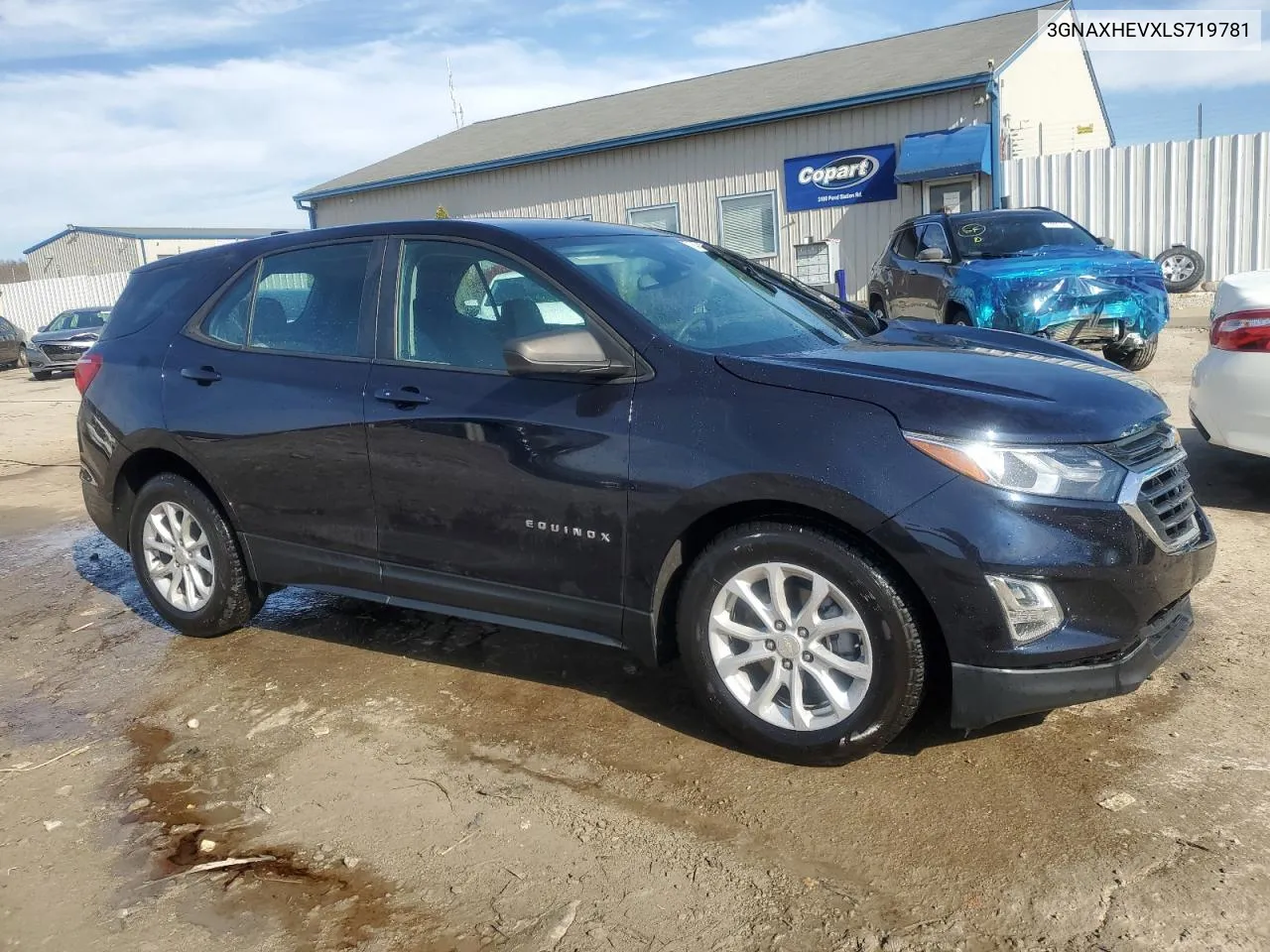 2020 Chevrolet Equinox Ls VIN: 3GNAXHEVXLS719781 Lot: 79434264