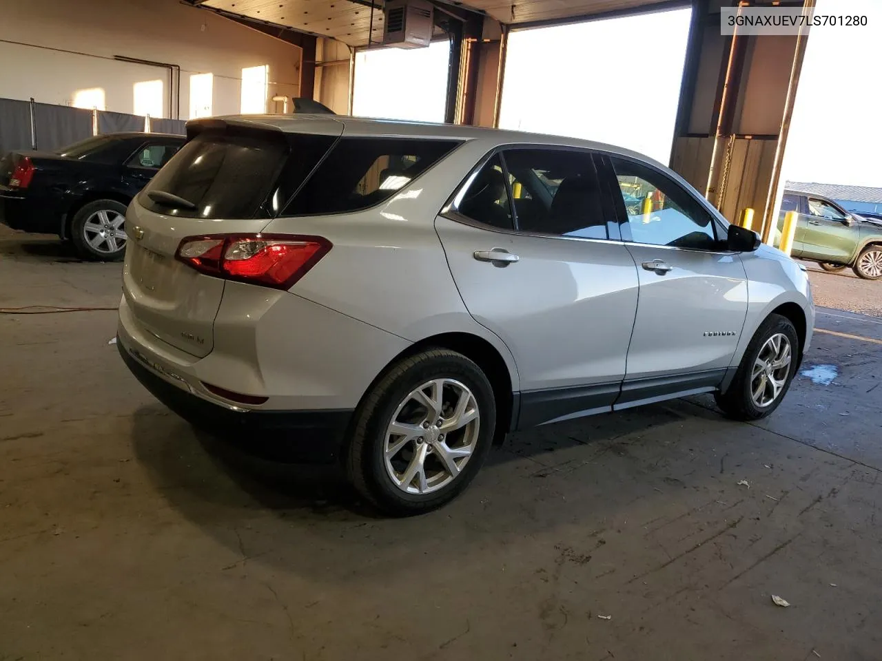 2020 Chevrolet Equinox Lt VIN: 3GNAXUEV7LS701280 Lot: 79440324