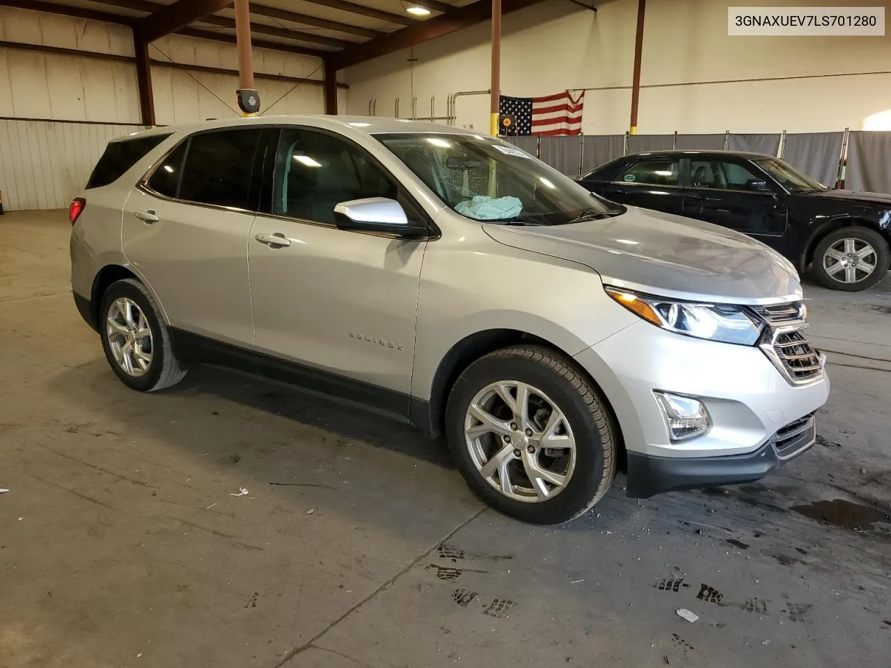 2020 Chevrolet Equinox Lt VIN: 3GNAXUEV7LS701280 Lot: 79440324