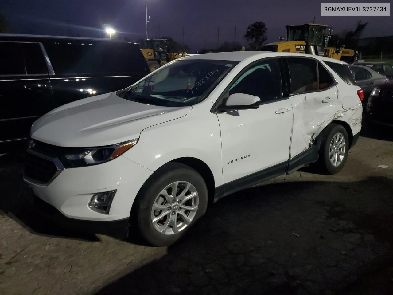 2020 Chevrolet Equinox Lt VIN: 3GNAXUEV1LS737434 Lot: 79483114