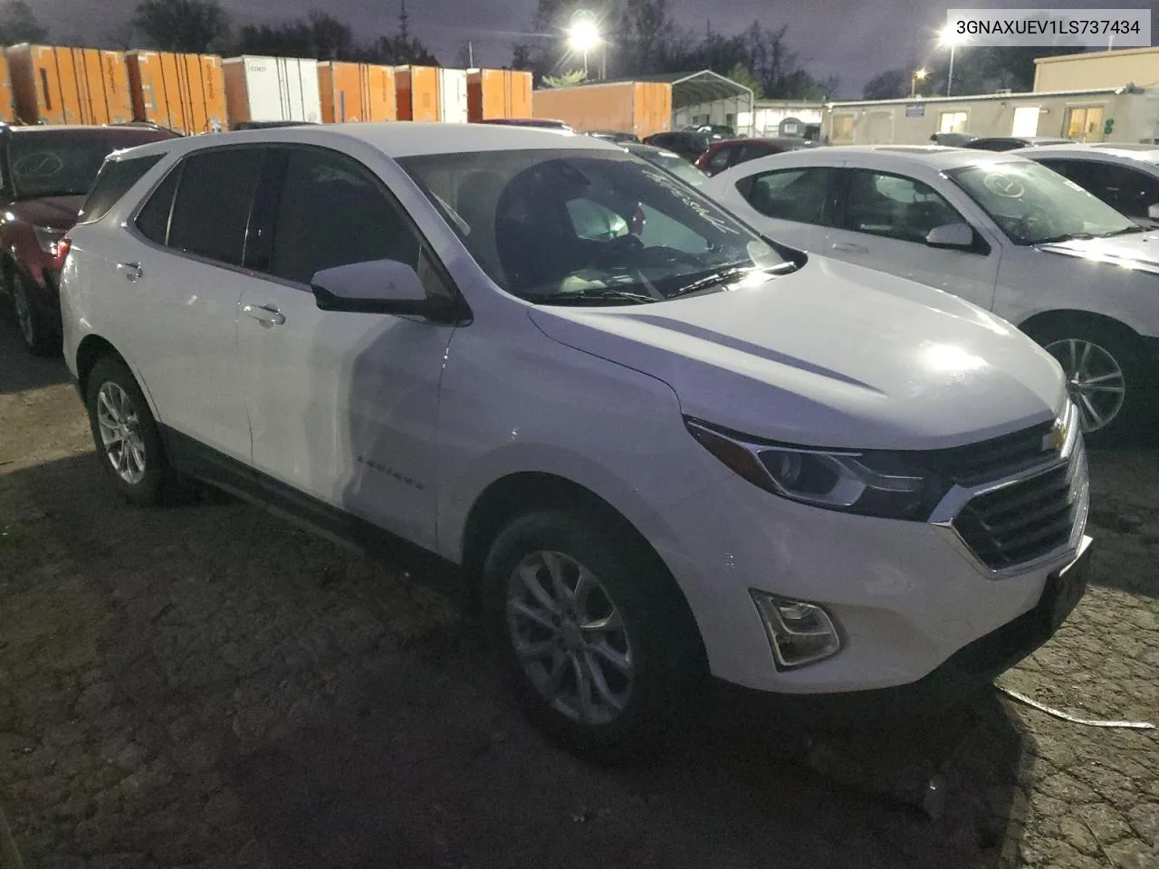 2020 Chevrolet Equinox Lt VIN: 3GNAXUEV1LS737434 Lot: 79483114