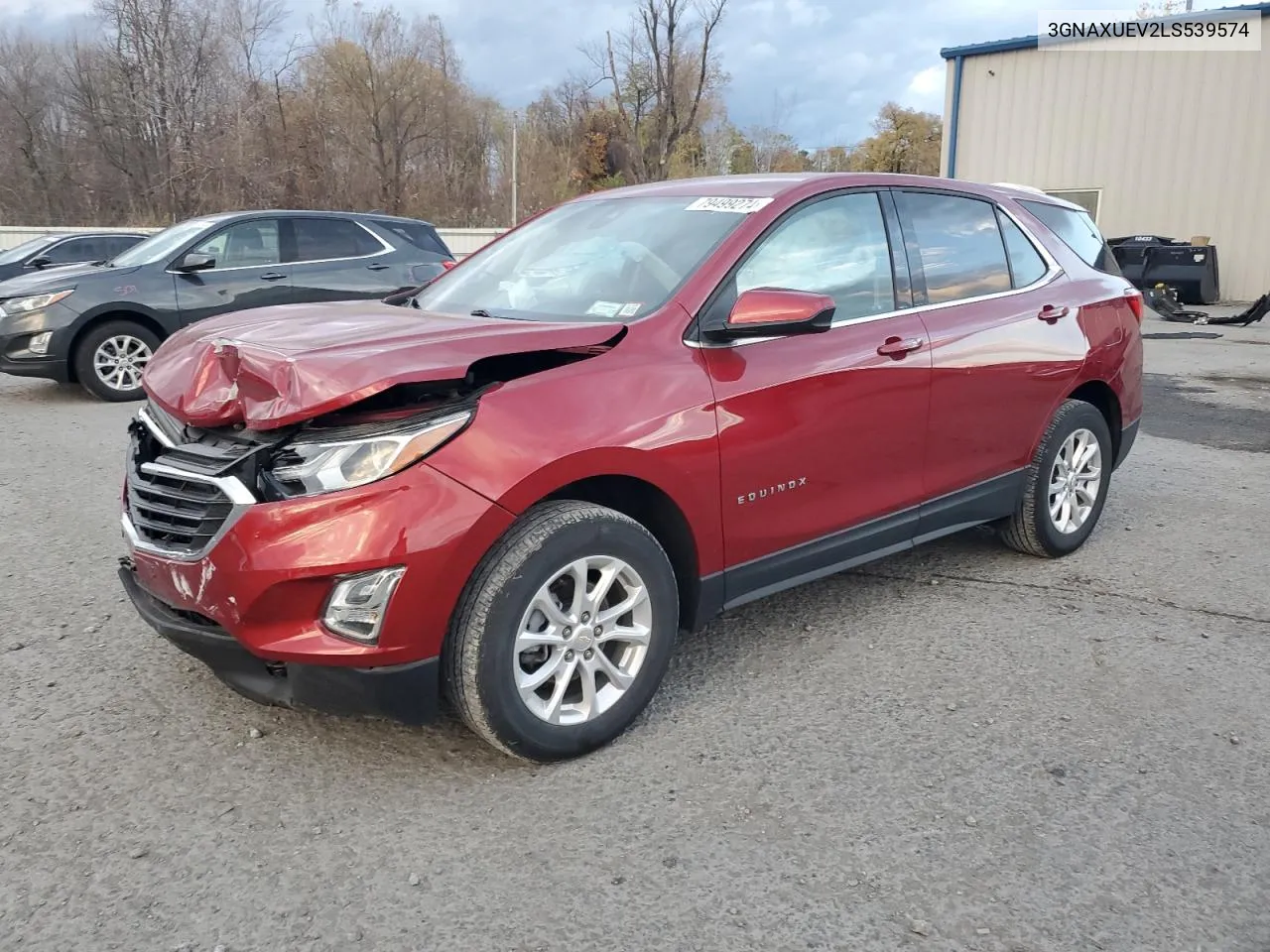 2020 Chevrolet Equinox Lt VIN: 3GNAXUEV2LS539574 Lot: 79499274