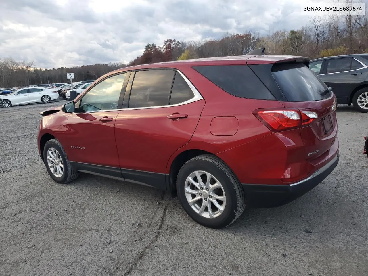 2020 Chevrolet Equinox Lt VIN: 3GNAXUEV2LS539574 Lot: 79499274