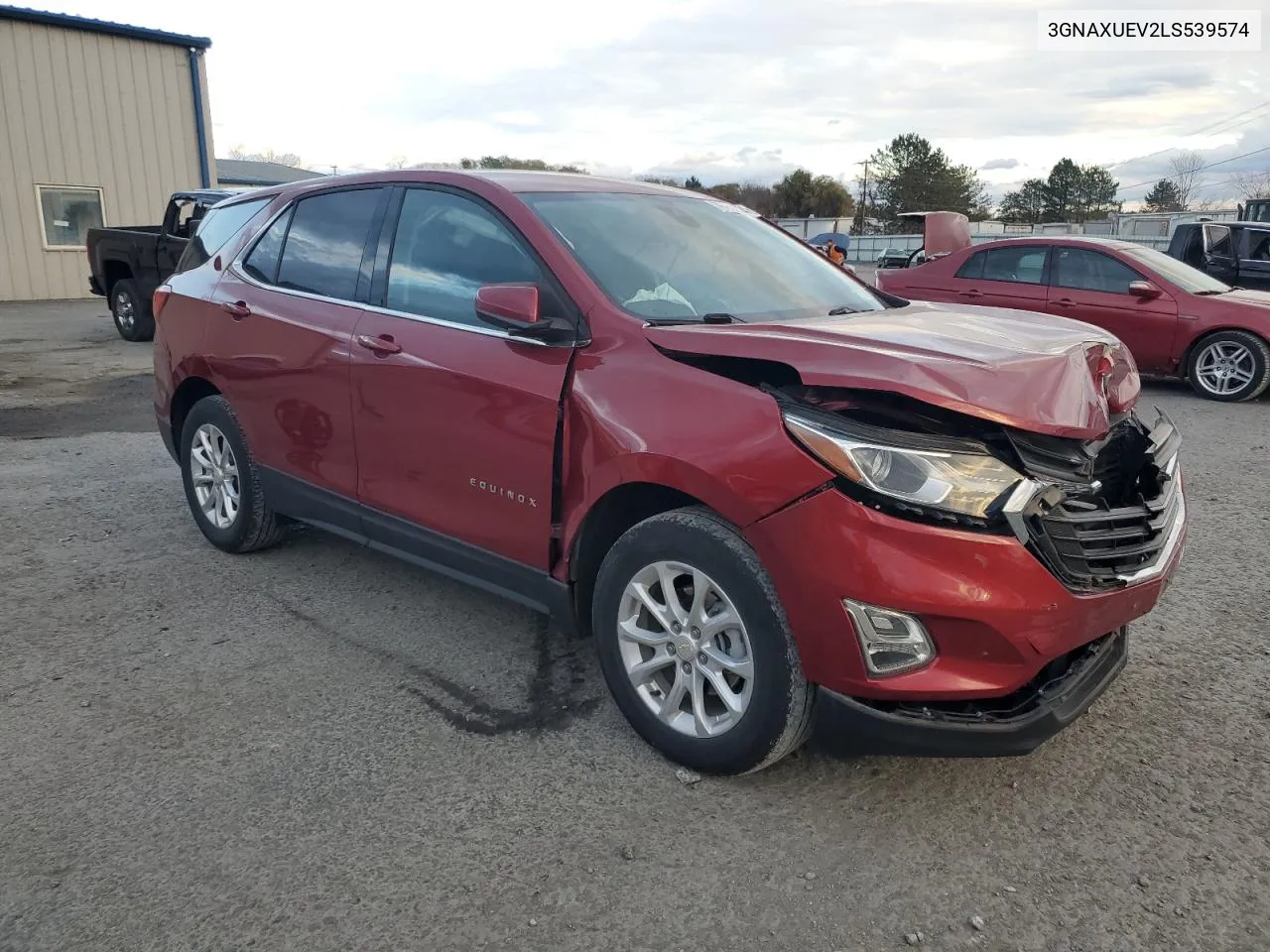 2020 Chevrolet Equinox Lt VIN: 3GNAXUEV2LS539574 Lot: 79499274