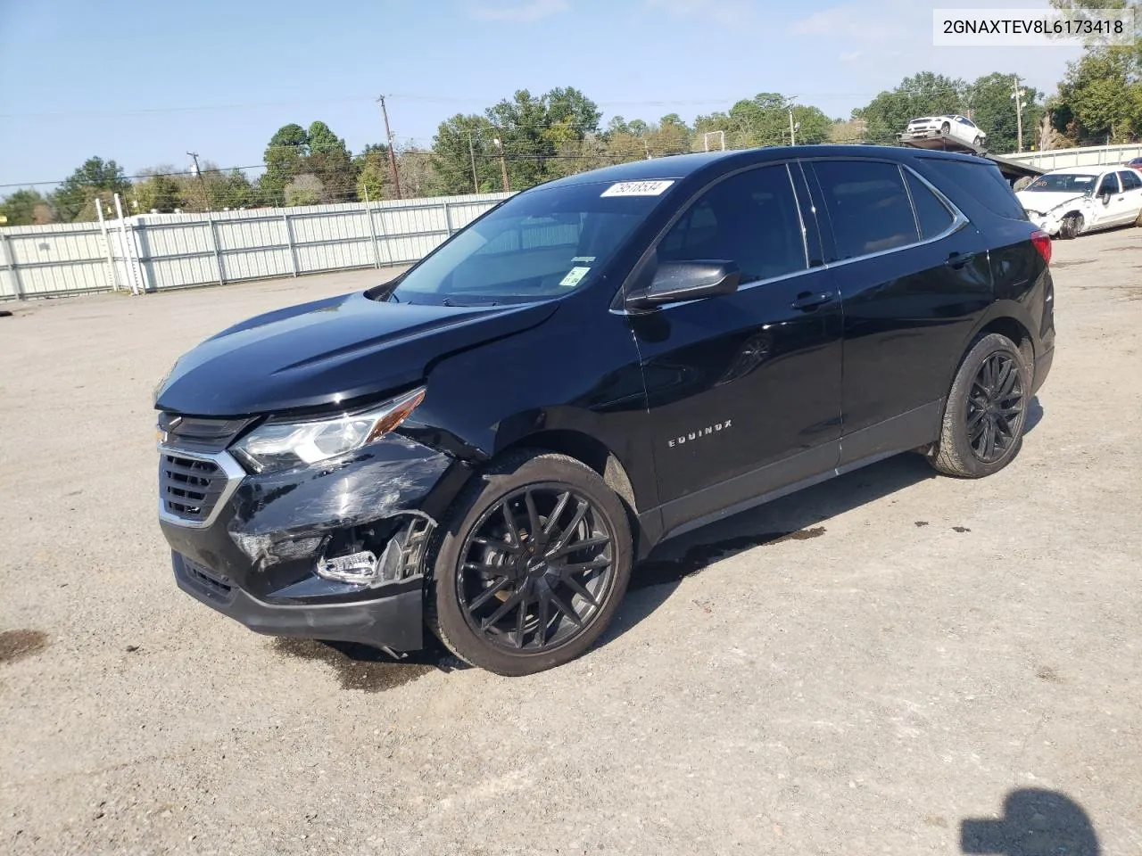 2020 Chevrolet Equinox Lt VIN: 2GNAXTEV8L6173418 Lot: 79518534