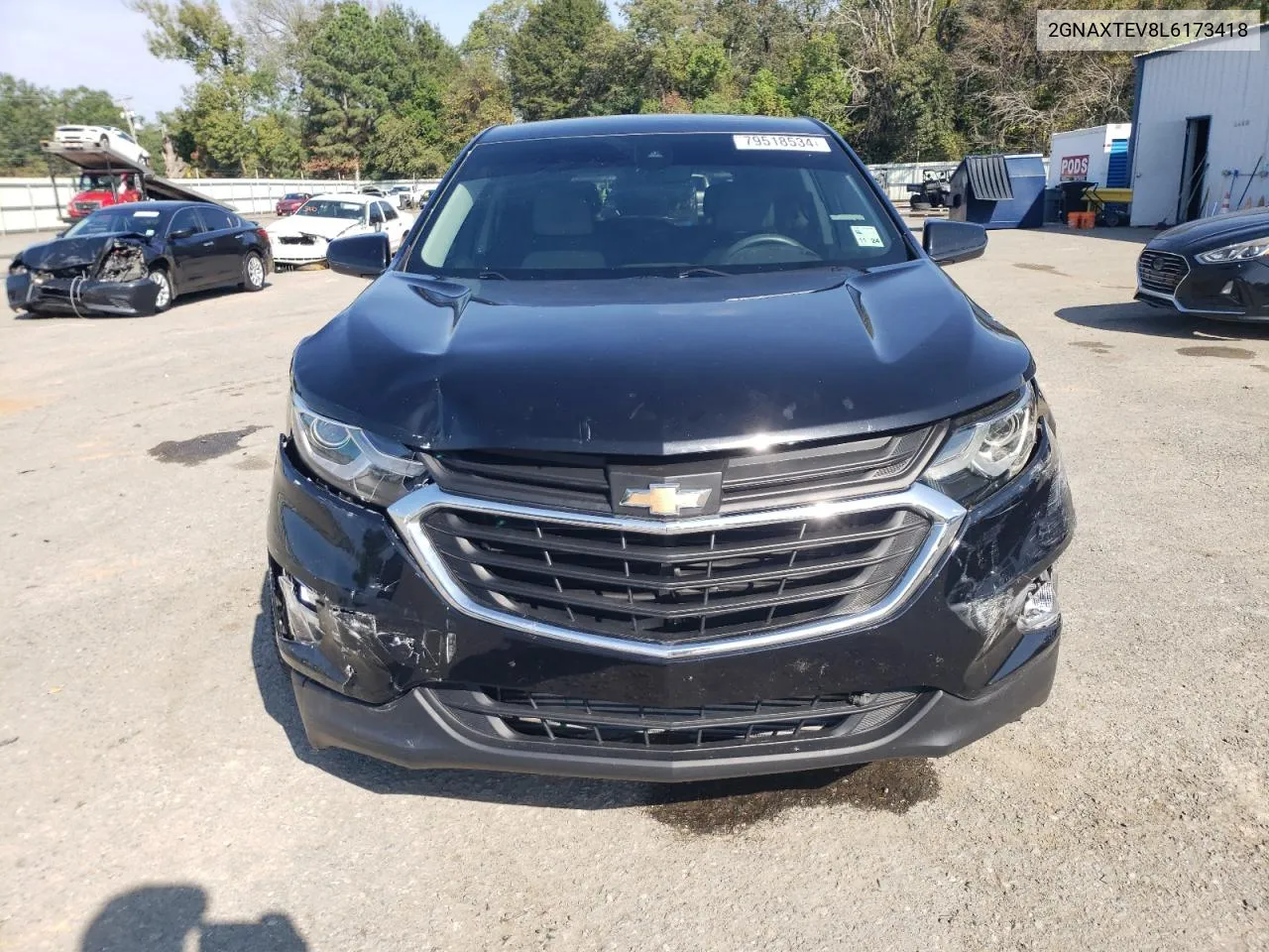 2020 Chevrolet Equinox Lt VIN: 2GNAXTEV8L6173418 Lot: 79518534