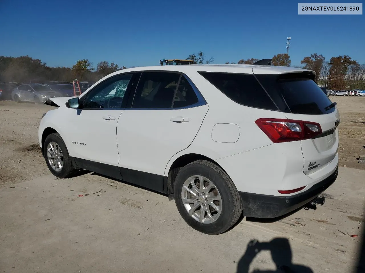 2020 Chevrolet Equinox Lt VIN: 2GNAXTEV0L6241890 Lot: 79721114