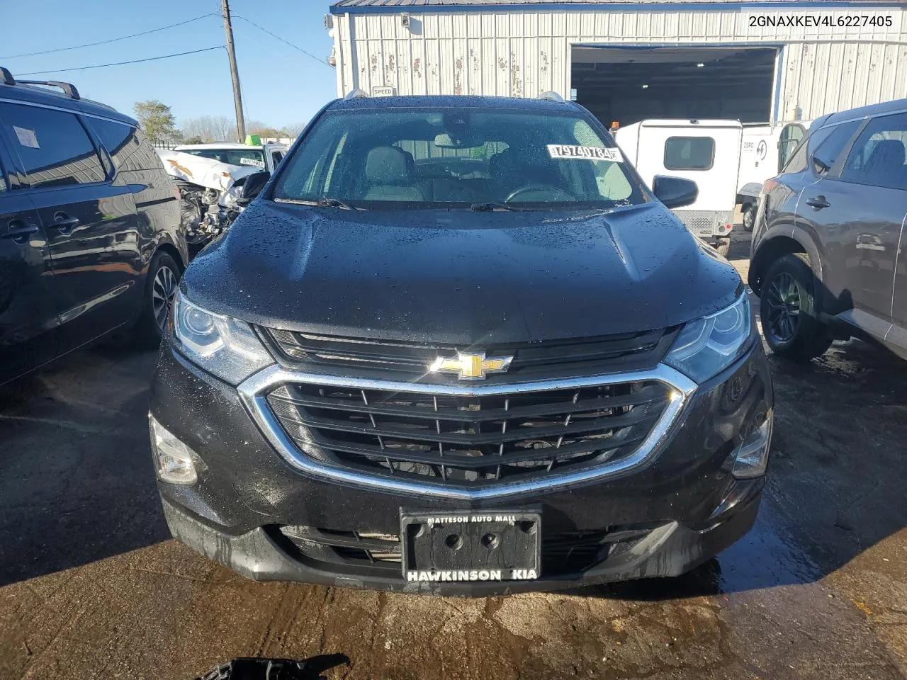 2020 Chevrolet Equinox Lt VIN: 2GNAXKEV4L6227405 Lot: 79740784