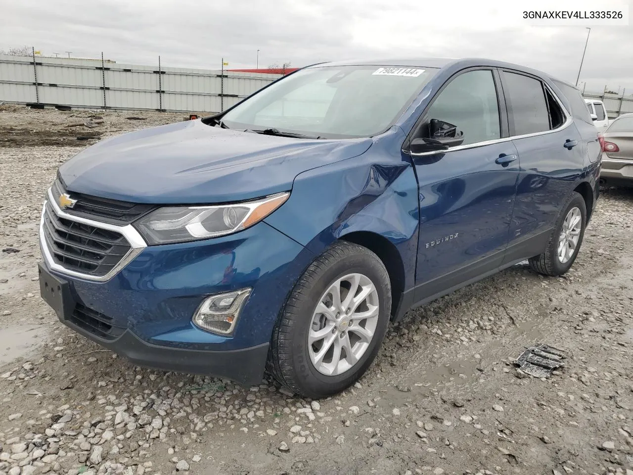 2020 Chevrolet Equinox Lt VIN: 3GNAXKEV4LL333526 Lot: 79821144