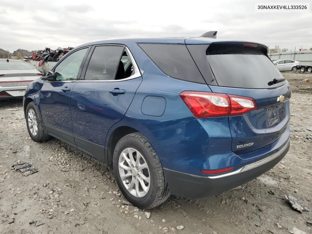 2020 Chevrolet Equinox Lt VIN: 3GNAXKEV4LL333526 Lot: 79821144