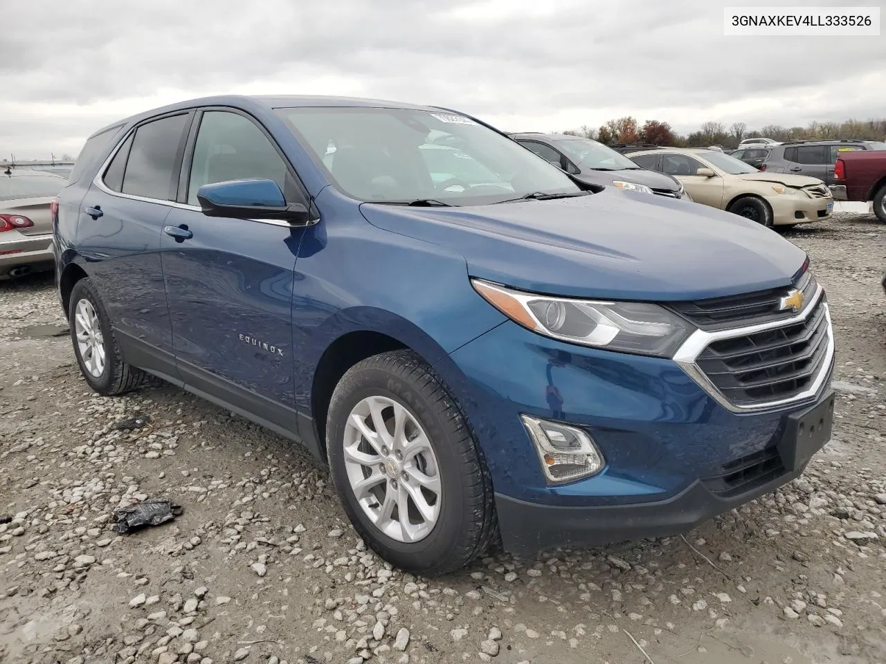 2020 Chevrolet Equinox Lt VIN: 3GNAXKEV4LL333526 Lot: 79821144