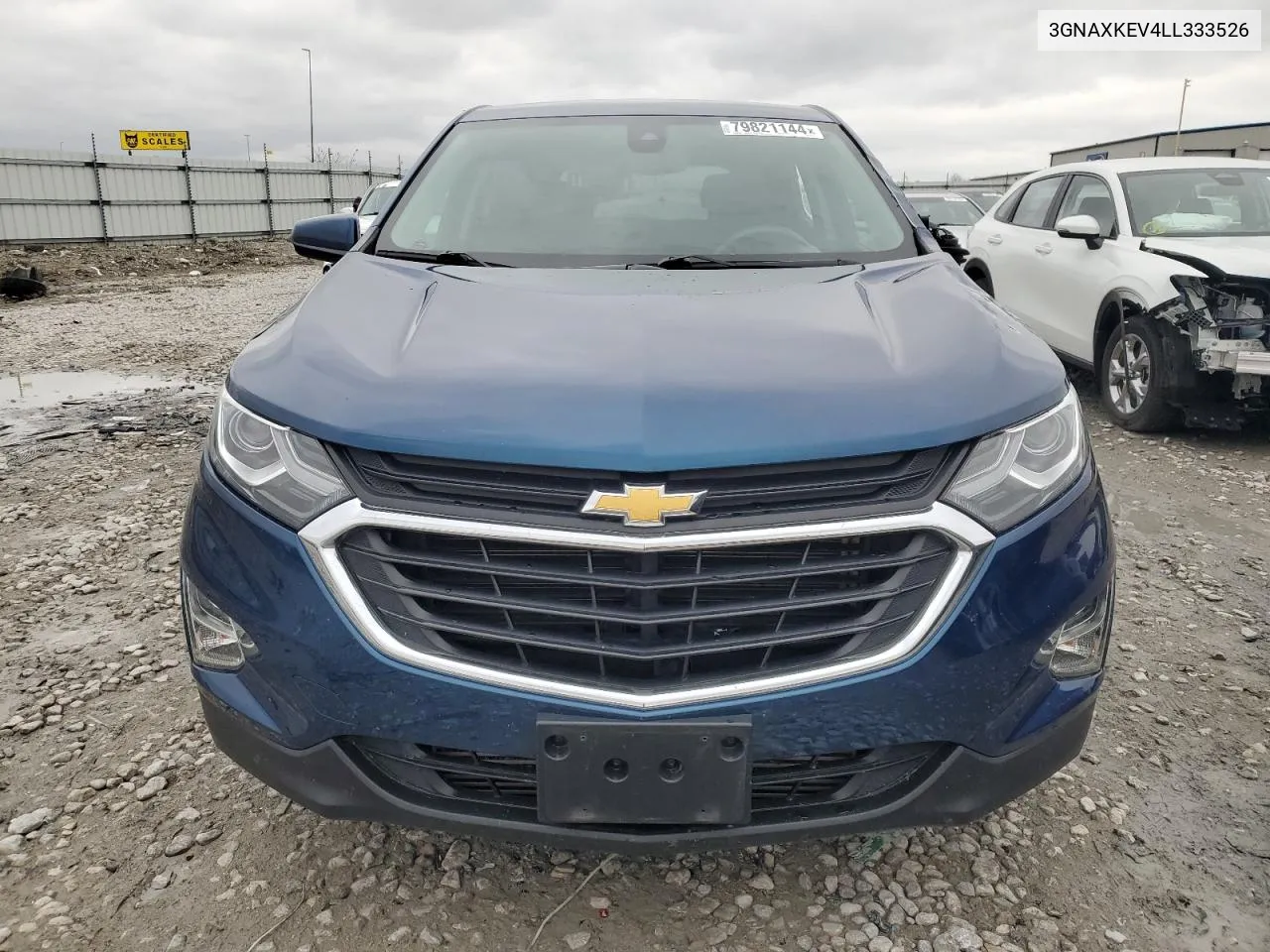 2020 Chevrolet Equinox Lt VIN: 3GNAXKEV4LL333526 Lot: 79821144