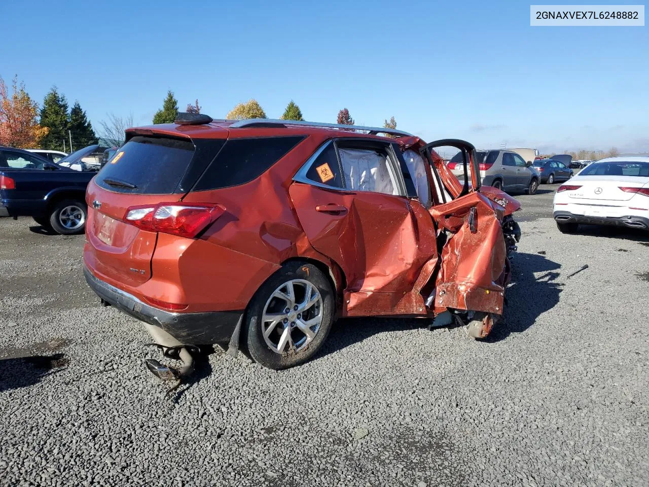 2020 Chevrolet Equinox Lt VIN: 2GNAXVEX7L6248882 Lot: 79885444