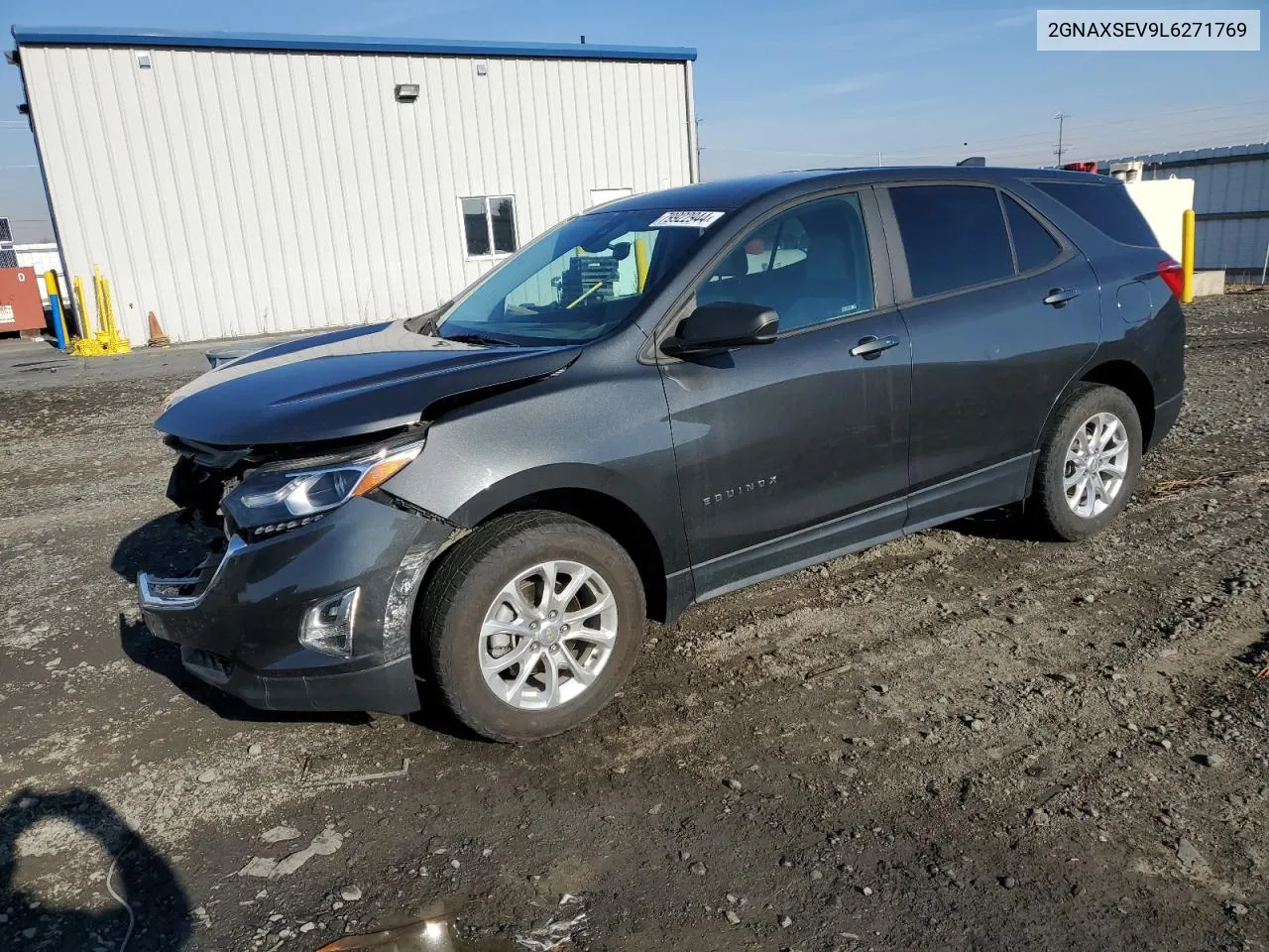 2020 Chevrolet Equinox Ls VIN: 2GNAXSEV9L6271769 Lot: 79922944