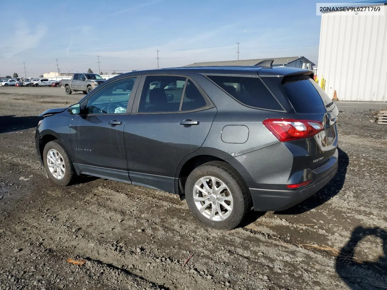 2020 Chevrolet Equinox Ls VIN: 2GNAXSEV9L6271769 Lot: 79922944