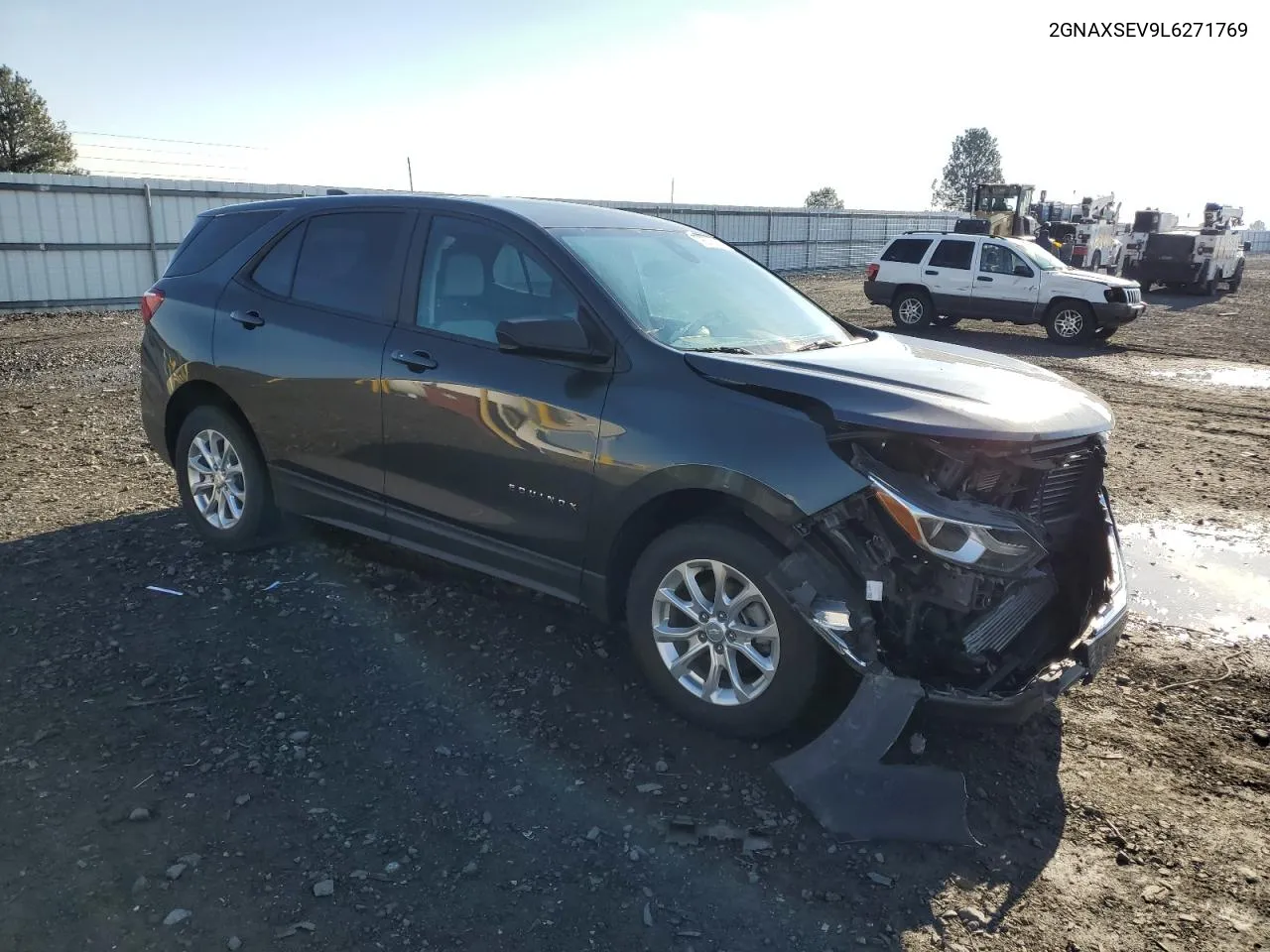 2020 Chevrolet Equinox Ls VIN: 2GNAXSEV9L6271769 Lot: 79922944