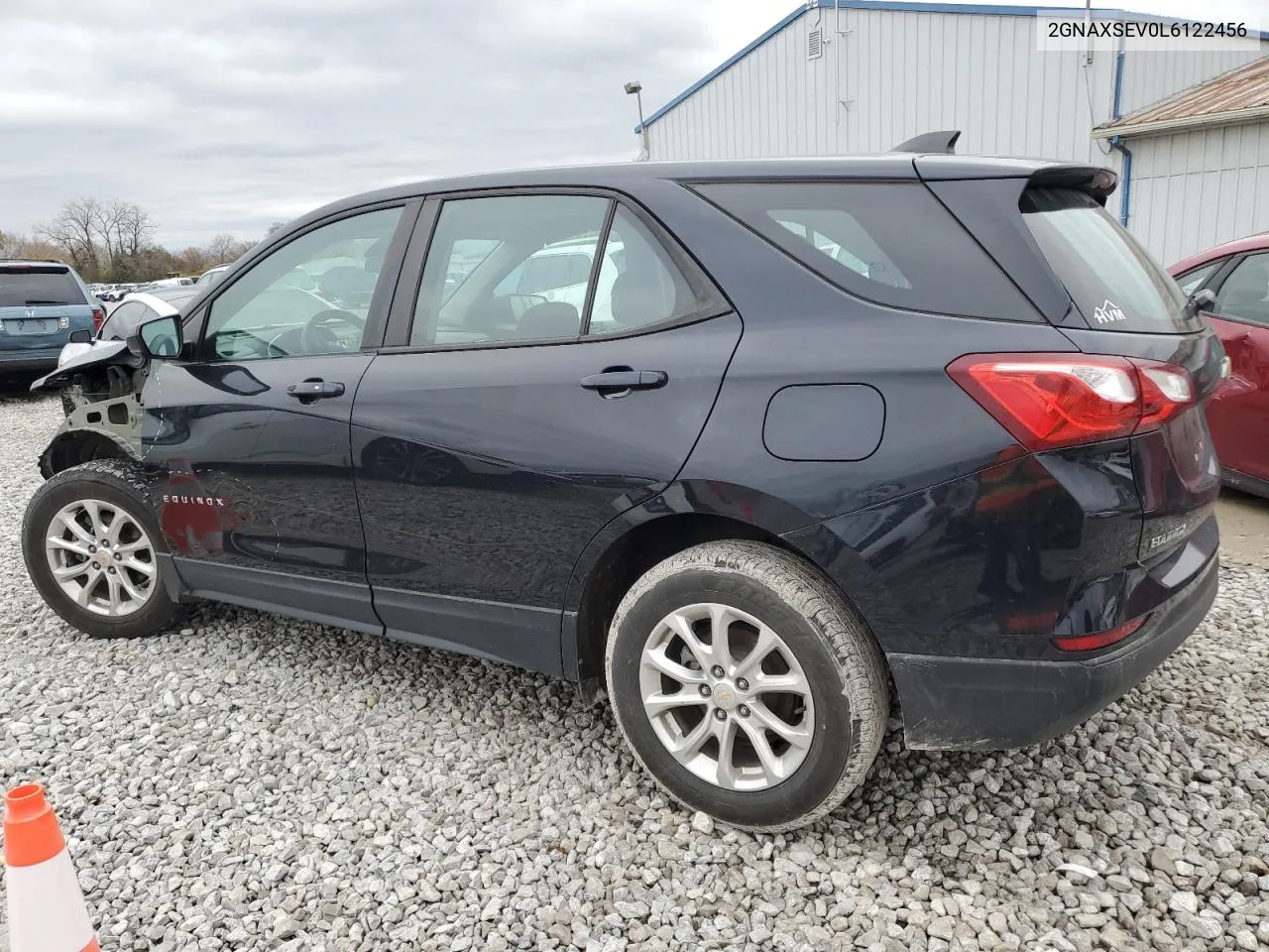 2020 Chevrolet Equinox Ls VIN: 2GNAXSEV0L6122456 Lot: 80044654