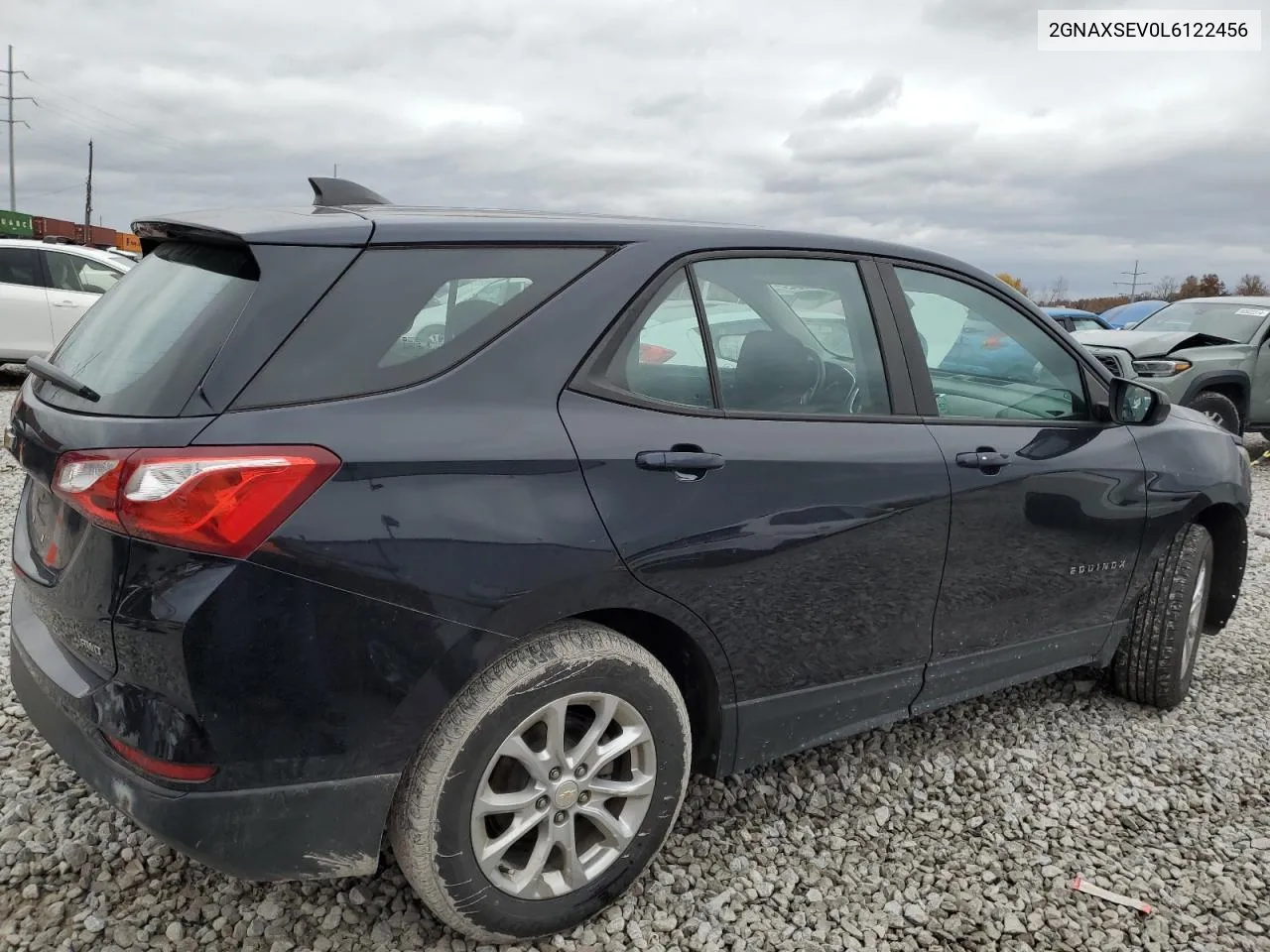 2020 Chevrolet Equinox Ls VIN: 2GNAXSEV0L6122456 Lot: 80044654