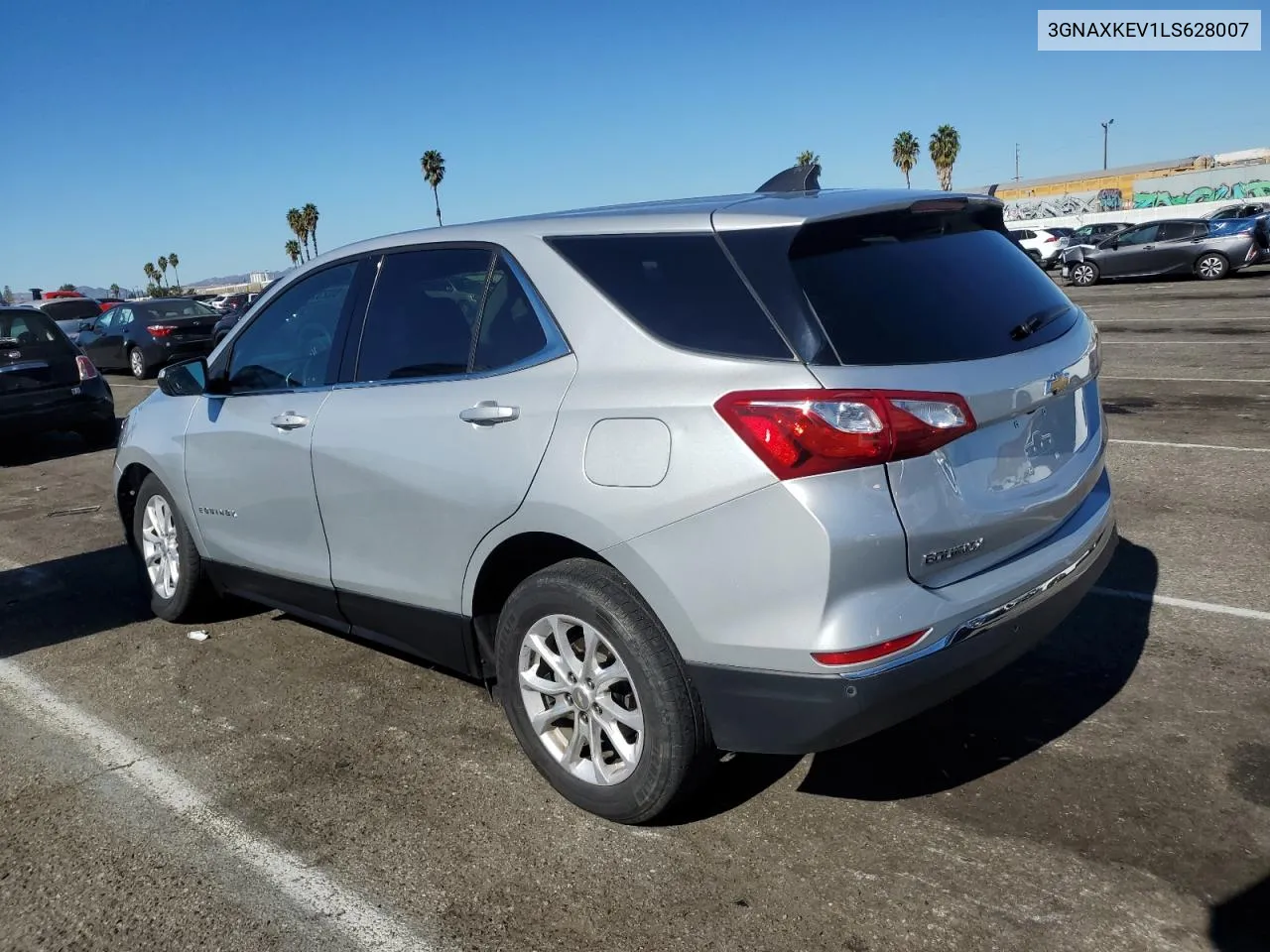 2020 Chevrolet Equinox Lt VIN: 3GNAXKEV1LS628007 Lot: 80237304