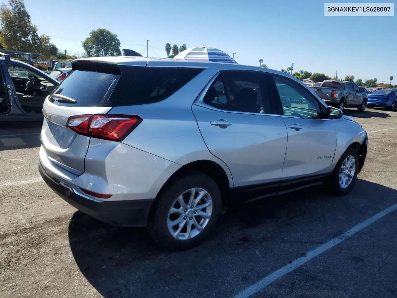 2020 Chevrolet Equinox Lt VIN: 3GNAXKEV1LS628007 Lot: 80237304