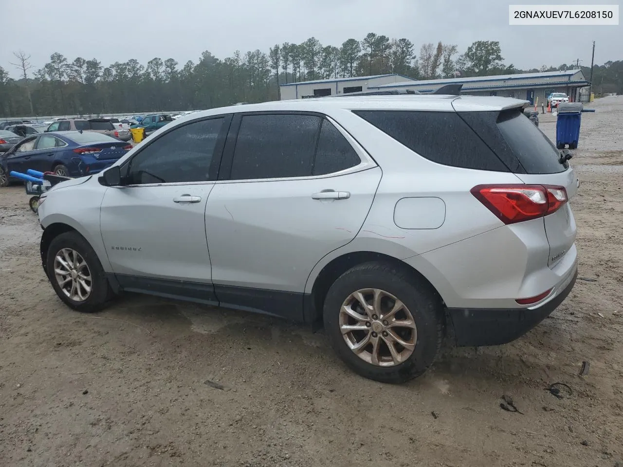 2020 Chevrolet Equinox Lt VIN: 2GNAXUEV7L6208150 Lot: 80328404