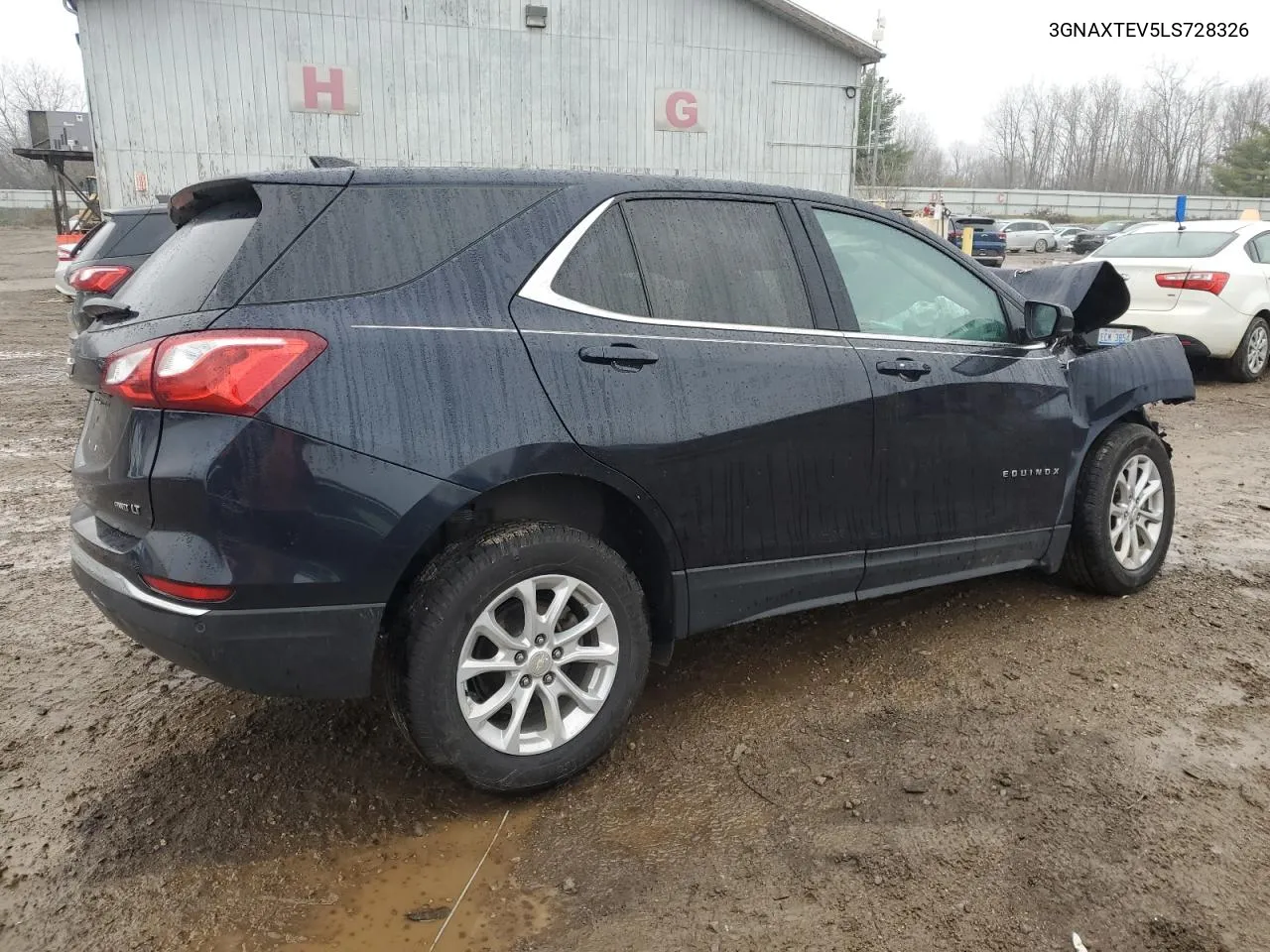 2020 Chevrolet Equinox Lt VIN: 3GNAXTEV5LS728326 Lot: 80359454