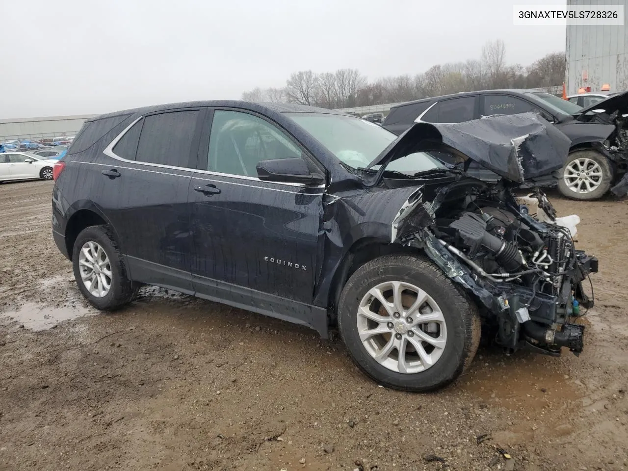 2020 Chevrolet Equinox Lt VIN: 3GNAXTEV5LS728326 Lot: 80359454